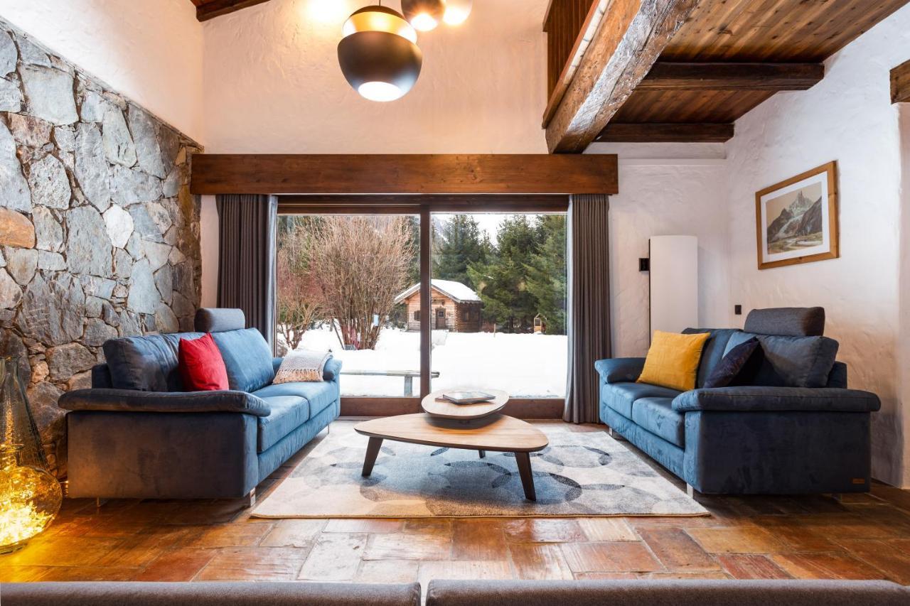 Chalet Les Praz - 280Sqm - Sauna Cinema Fitness - 5 Bedrooms In Heart Of Les Praz - By Cozee Rentals Chamonix Exterior foto