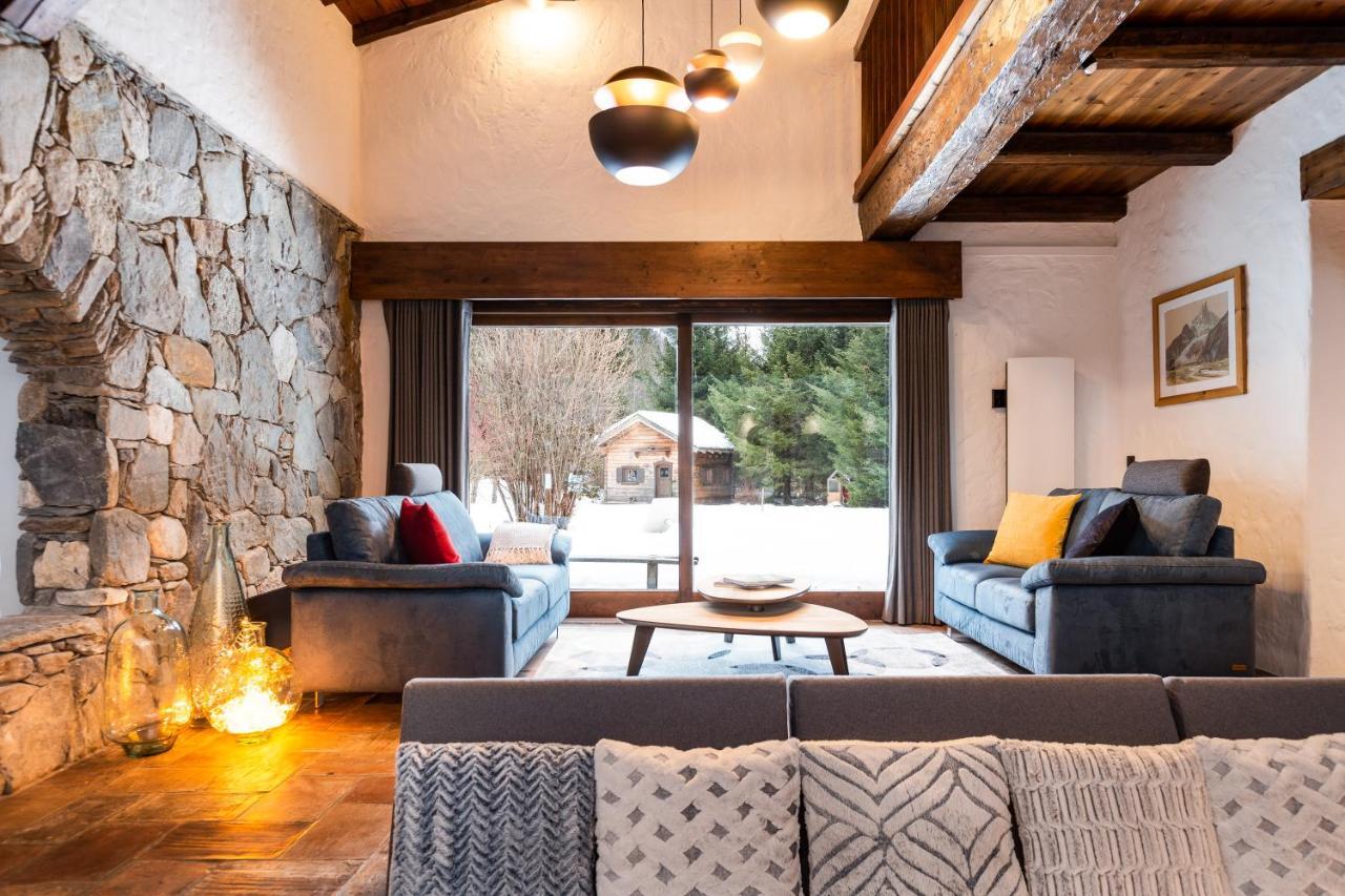 Chalet Les Praz - 280Sqm - Sauna Cinema Fitness - 5 Bedrooms In Heart Of Les Praz - By Cozee Rentals Chamonix Exterior foto