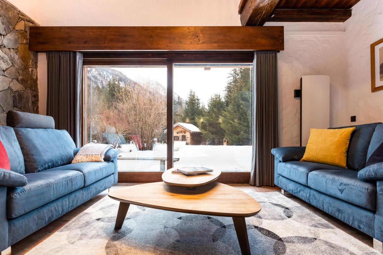 Chalet Les Praz - 280Sqm - Sauna Cinema Fitness - 5 Bedrooms In Heart Of Les Praz - By Cozee Rentals Chamonix Exterior foto
