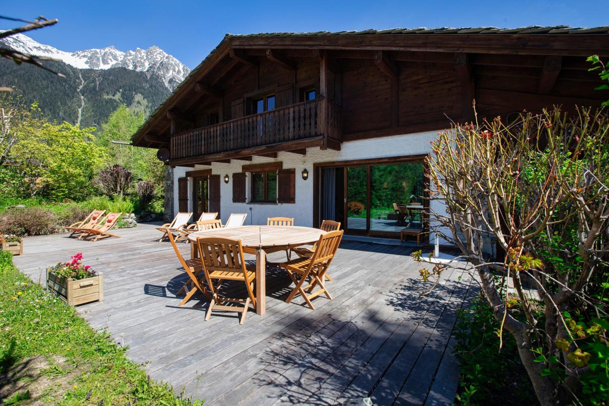 Chalet Les Praz - 280Sqm - Sauna Cinema Fitness - 5 Bedrooms In Heart Of Les Praz - By Cozee Rentals Chamonix Exterior foto